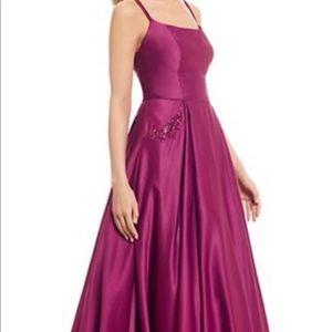 NWT Magenta Prom/Pageant/Formal Dress (pockets!)